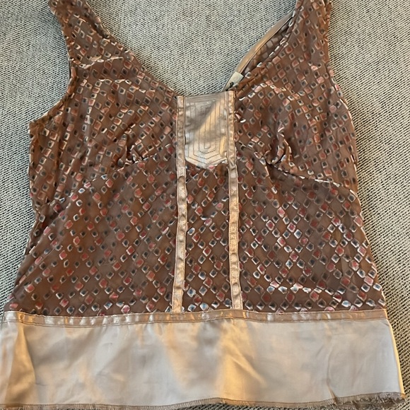 Free People Silk Velvet tank /crop top, size 2 - Picture 6 of 6